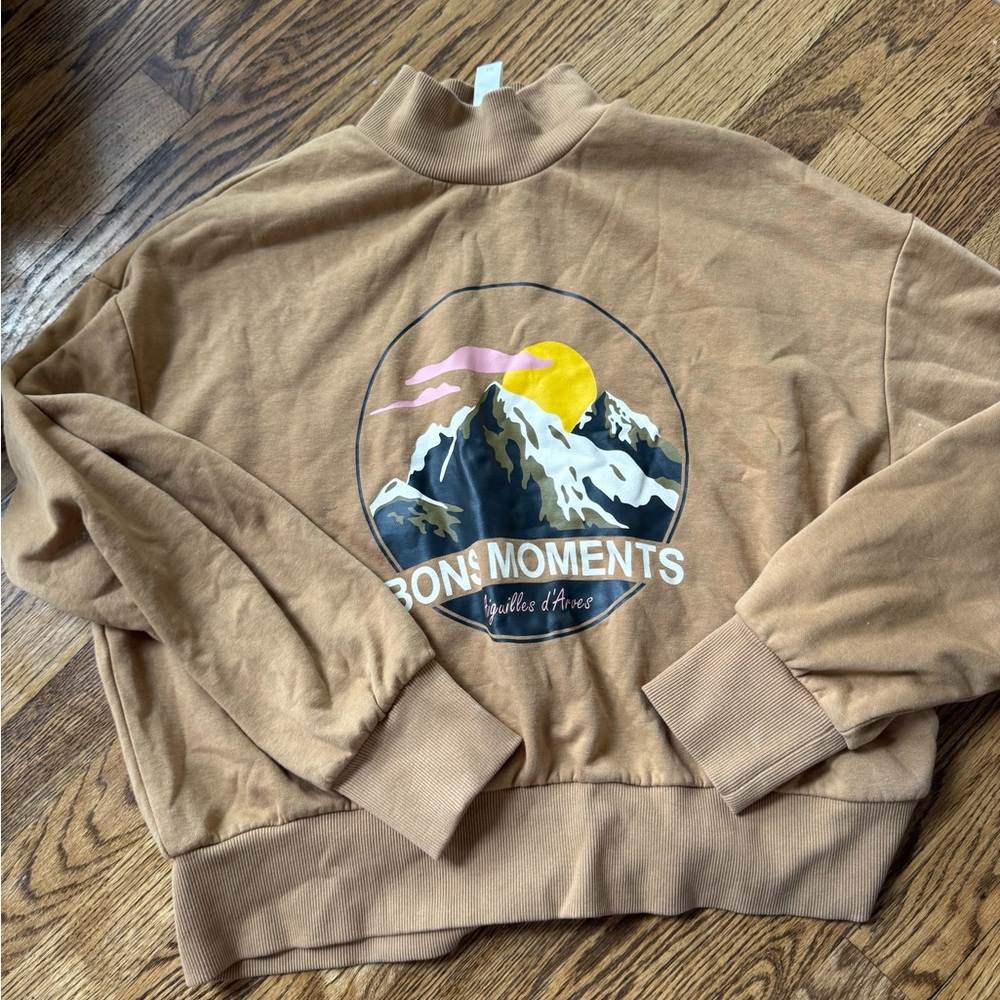 H&M Mockneck Crew